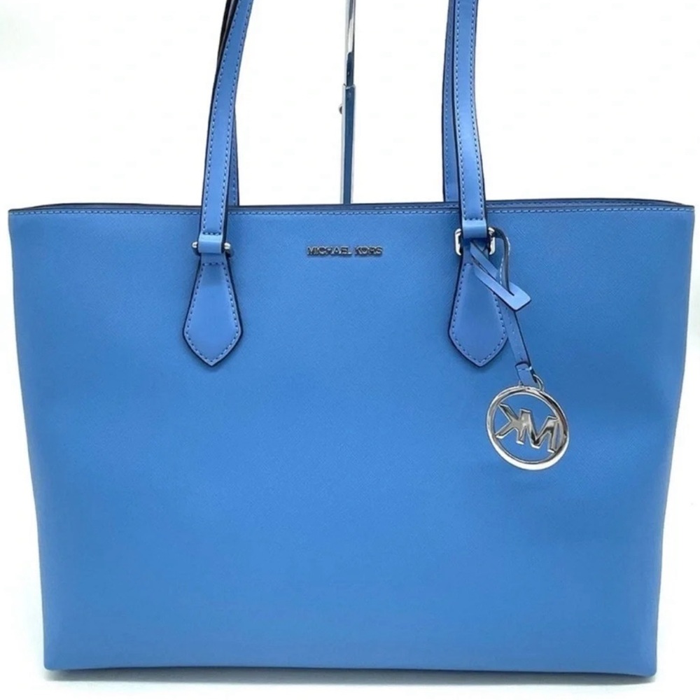 Michael Kors Bag Large Sheila Mf Tote Bag South Pacific Blue